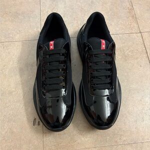 Men’s Black Prada Sneakers Size 12